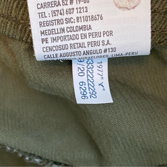 American Eagle Outfitters Olive Corduroy Skirt - Picture 11 of 11